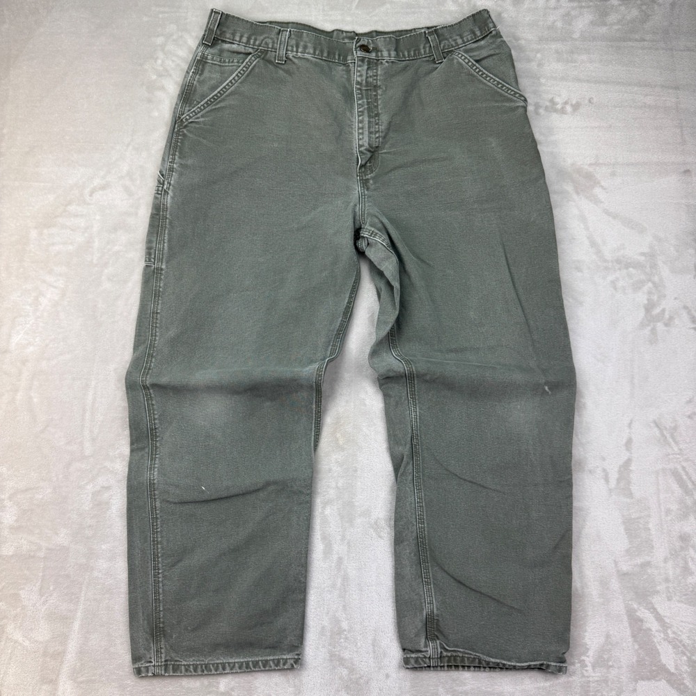 Carhartt B11 MOS Mend 40x32 ( Fits 36x30) Dungaree Fit Carpenter‎ Pants Faded